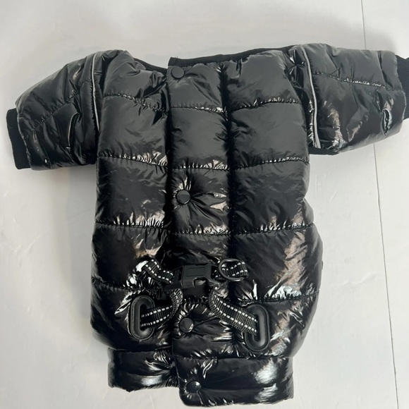 unbranded Other - Dog / puppy  Puffer Coat  Black Med NWOT